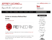Tablet Screenshot of jeffreyluciano.com